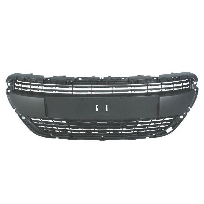 Peugeot 208 5 Door Hatchback 2015-2020 Front Grille Black Type With Chrome Facing (Allure Models)