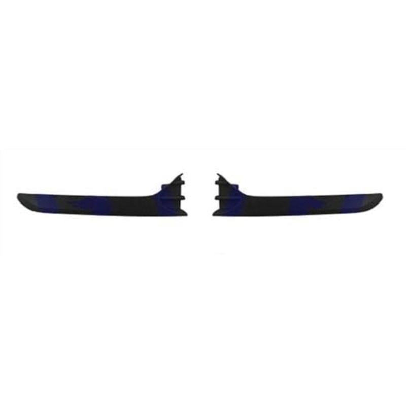 Renault Clio 5 Door Hatchback 2016-2019 Front Bumper Trim Outer Section – No Sensor Holes – No Daytime Running Lamp Type – Set of Two
