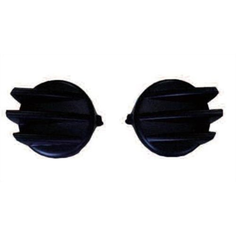 Citroen Dispatch Van 2004-2007 Front Bumper Trim Fog Lamp Blanking Cover 2 Piece Set – Black
