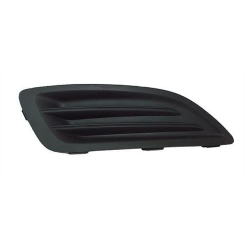 Ford Fiesta 3 Door Hatchback 2013-2017 MK7.5 Front Bumper Grille Outer Section – No Lamp Holes – Matt Black Driver Side R