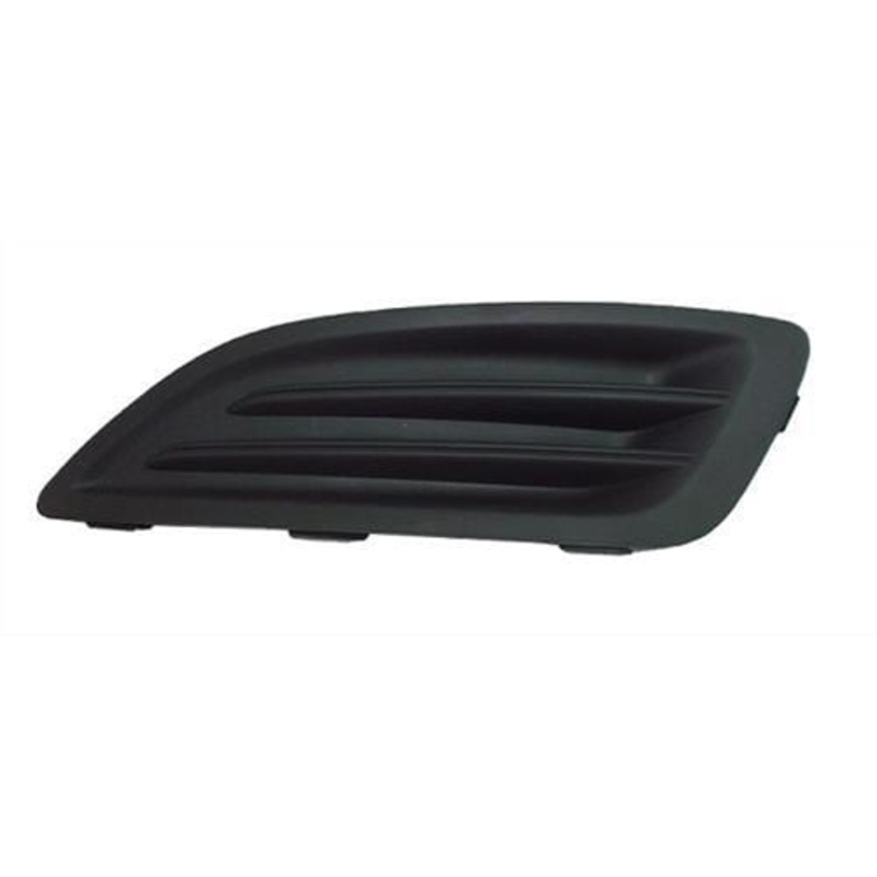 Ford Fiesta 3 Door Hatchback 2013-2017 MK7.5 Front Bumper Grille Outer Section – No Lamp Holes – Matt Black Passenger Side L