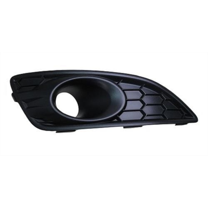 Ford Fiesta 3 Door Hatchback 2013-2017 MK7.5 Front Bumper Grille Outer Section – With Lamp Holes – Matt Black (Zetec-S Models) Driver Side R