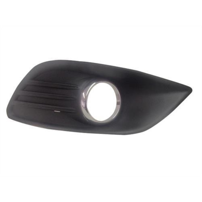 Ford Focus Cabriolet 2008-2011 Front Bumper Grille Outer Section – With Lamp Hole – With Chrome Trim Driver Side R