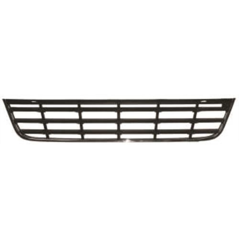 Volkswagen Passat Saloon 2005-2010 Front Bumper Grille Centre Black Section With Chrome Trim