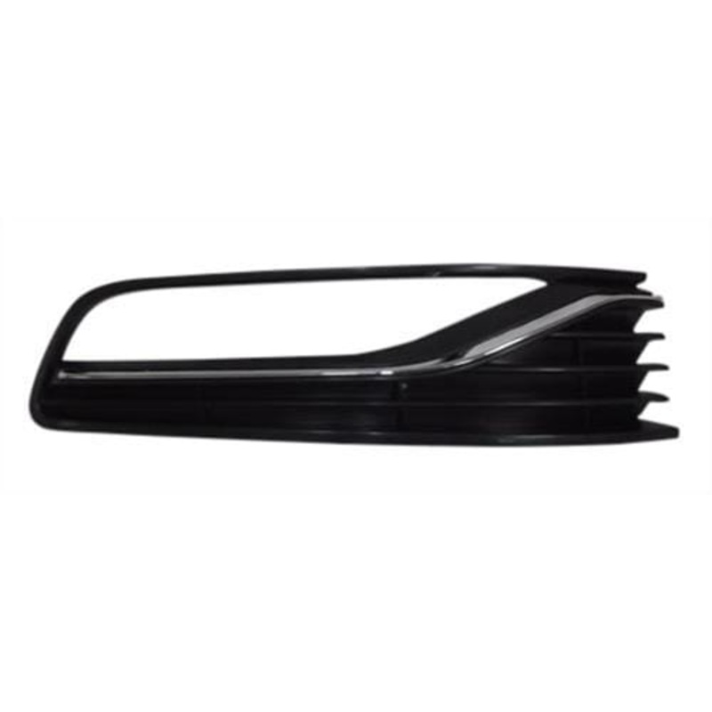 Volkswagen Polo 5 Door Hatchback 2014-2017 Front Bumper Grille Outer Section – With Lamp Hole – With Chrome Trim (Standard Models) Driver Side R