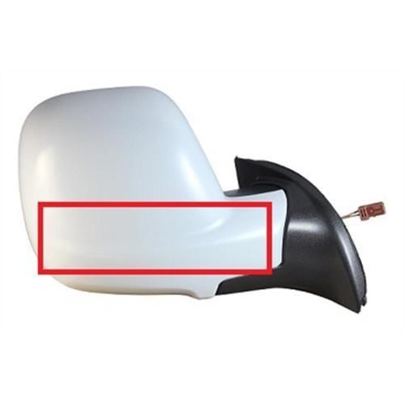 Peugeot Partner Van 2015-2018 Door Mirror Electric Heated Type With Primed Cover Driver Side R