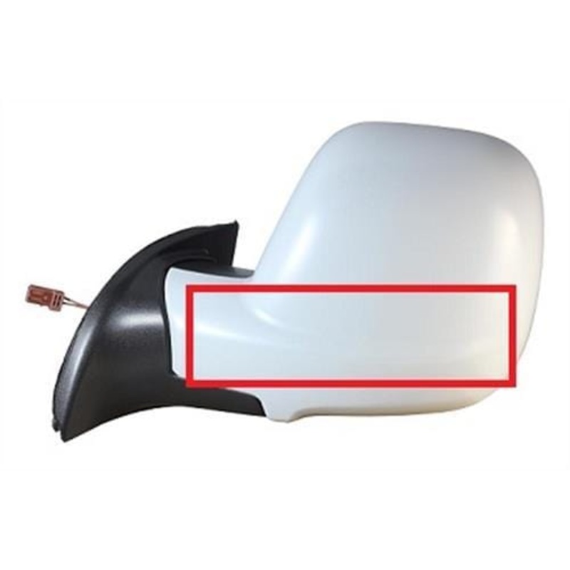 Peugeot Partner Van 2015-2018 Door Mirror Electric Heated Type With Primed Cover Passenger Side L