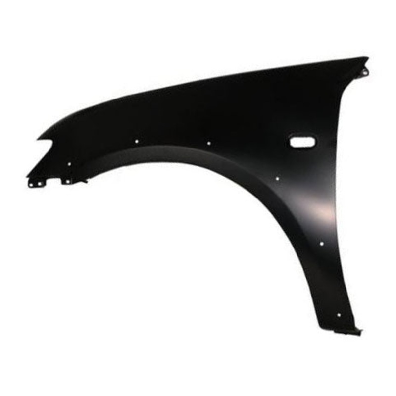 Mitsubishi L200 Pickup 2006-2010 Front Wing With Wheel Arch Trim Holes Passenger Side L