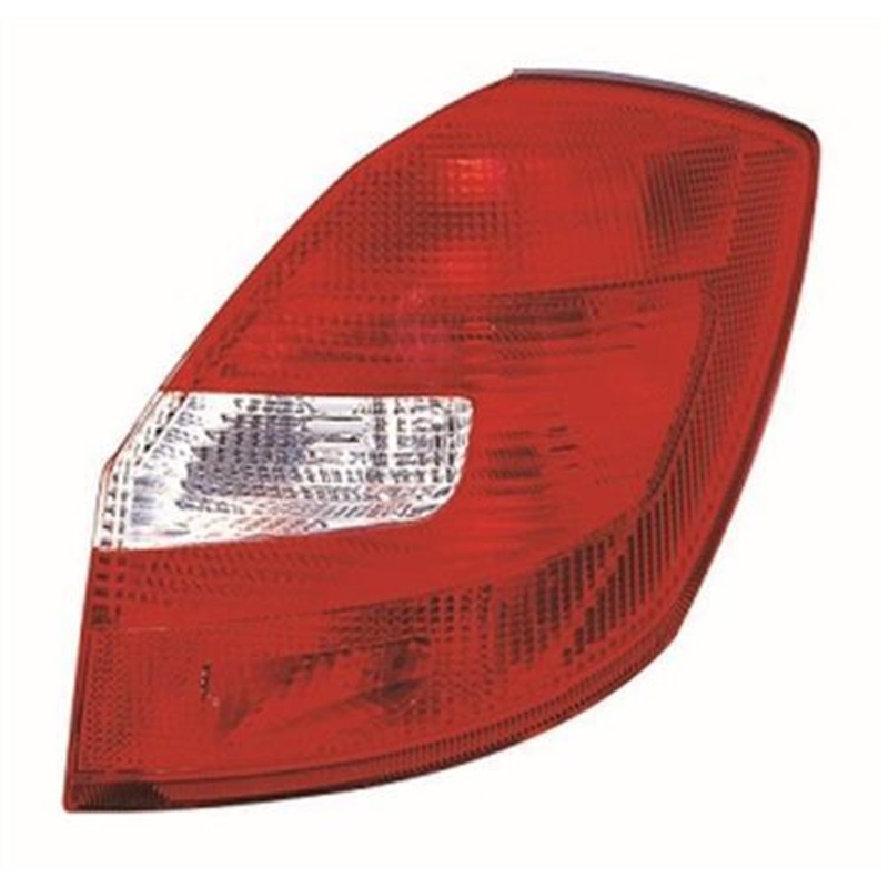 Skoda Fabia Hatchback 2010-2014 Rear Lamp Driver Side R