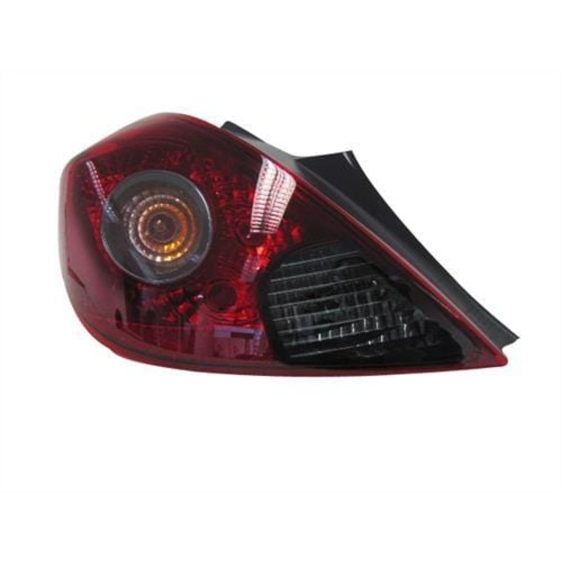 Vauxhall Corsa D 3 Door Hatchback 2006-2011 Rear Lamp Smoked (Sport Models) Passenger Side L
