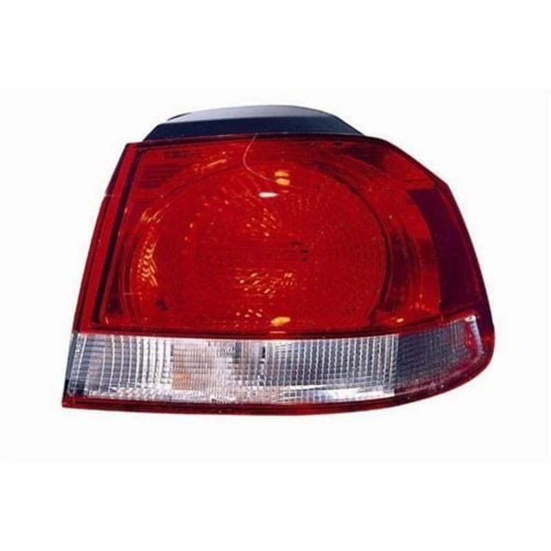 Volkswagen Golf 3 Door Hatchback 2009-2012 Rear Lamp Outer Section – Red – Hella Design (Standard Models) Driver Side R