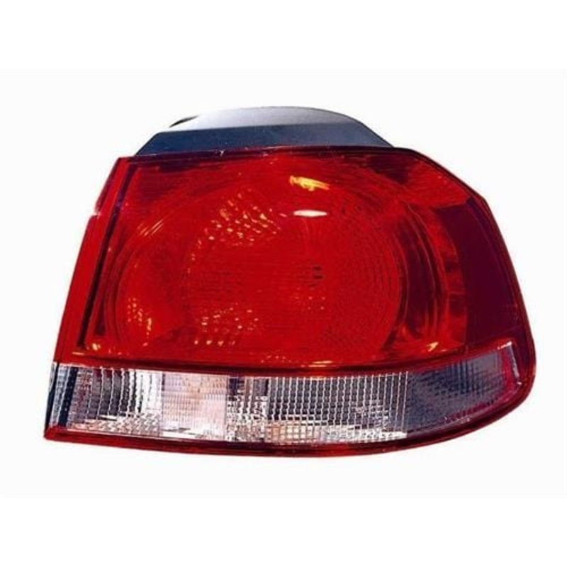 Volkswagen Golf 3 Door Hatchback 2009-2012 Rear Lamp Outer Section – Red – Valeo Design (Standard Models) Driver Side R