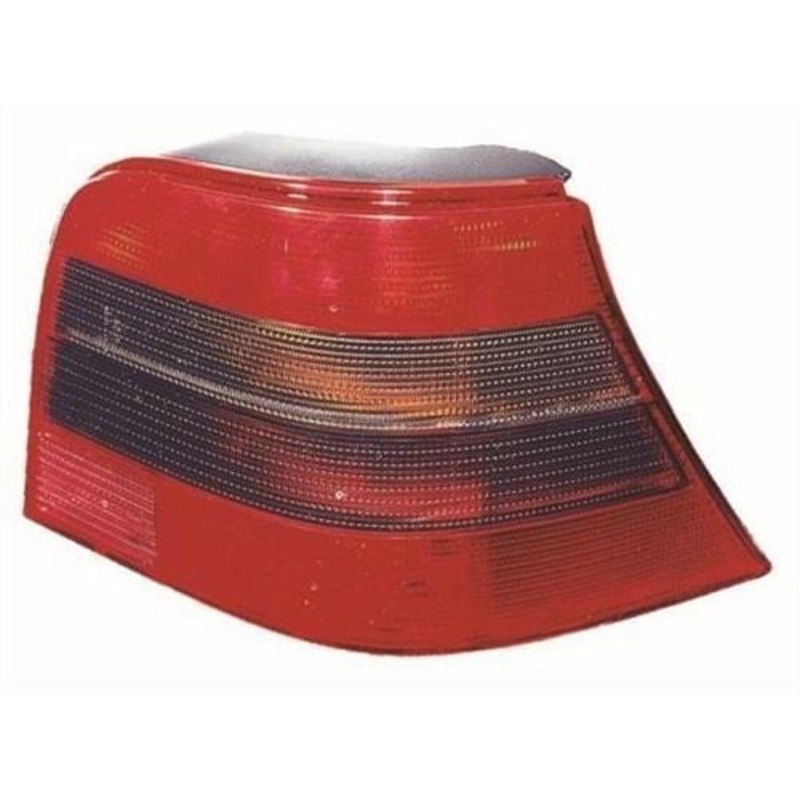 Volkswagen Golf 3 Door Hatchback MK4 1998-2003 Rear Lamp Red & Black Driver Side R