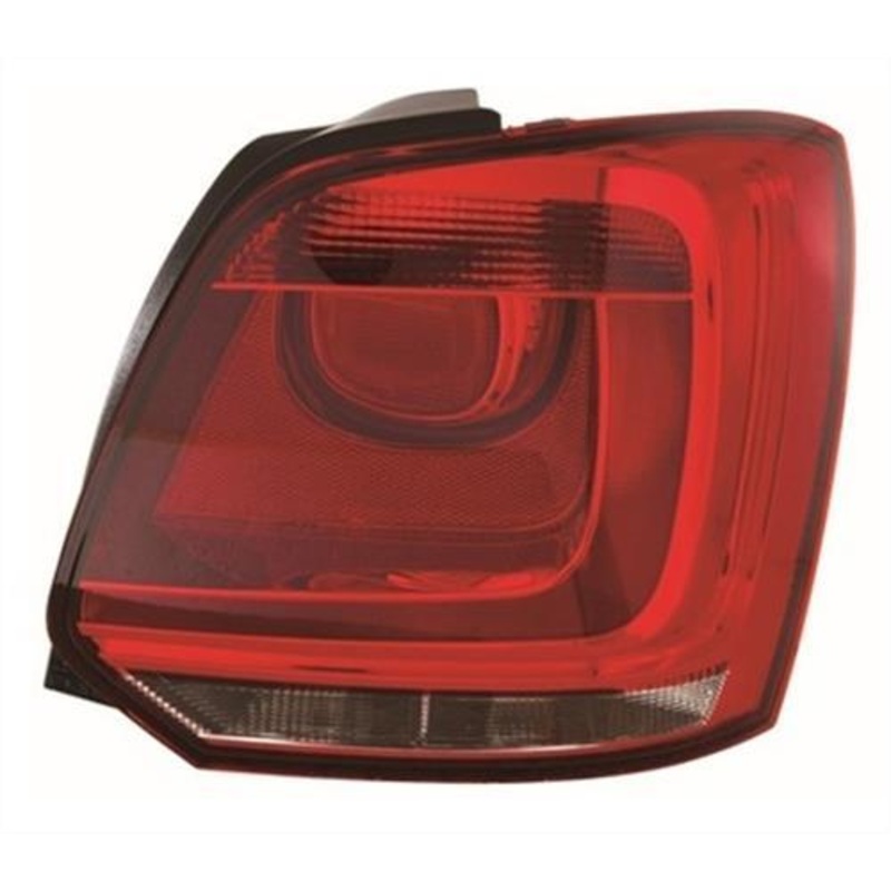 Volkswagen Polo 3 Door Hatchback 2009-2014 Rear Lamp Driver Side R