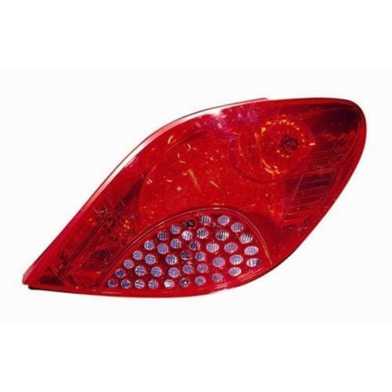 Peugeot 207 3 Door Hatchback 2006-2009 Rear Lamp Driver Side R