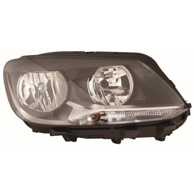 Volkswagen Touran MPV 2010-2015 Headlamp Halogen Type Driver Side R