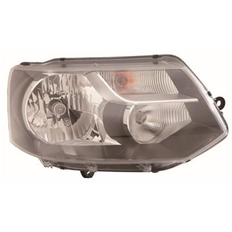 Volkswagen Transporter T5.1 Van 2010-2015 Headlamp Single Reflector Type Driver Side R