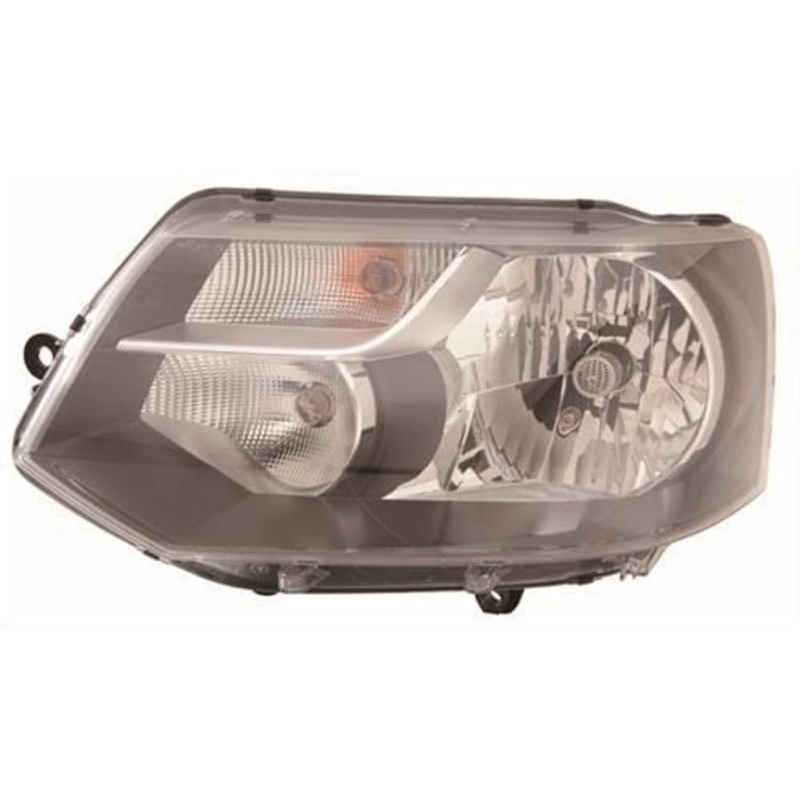 Volkswagen Transporter T5.1 Van 2010-2015 Headlamp Single Reflector Type Passenger Side L