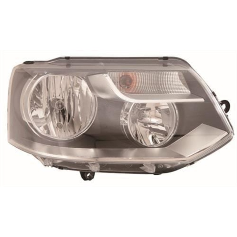Volkswagen Transporter T5.1 Van 2010-2015 Headlamp Twin Reflector Type Driver Side R