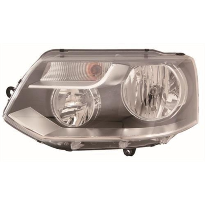 Volkswagen Transporter T5.1 Van 2010-2015 Headlamp Twin Reflector Type Passenger Side L