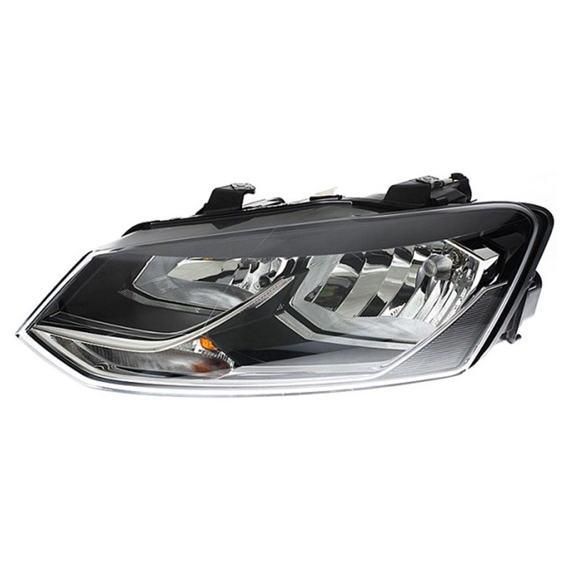 Volkswagen Polo 5 Door Hatchback 2014-2017 Headlamp Halogen (Square Bezel Type) Passenger Side L