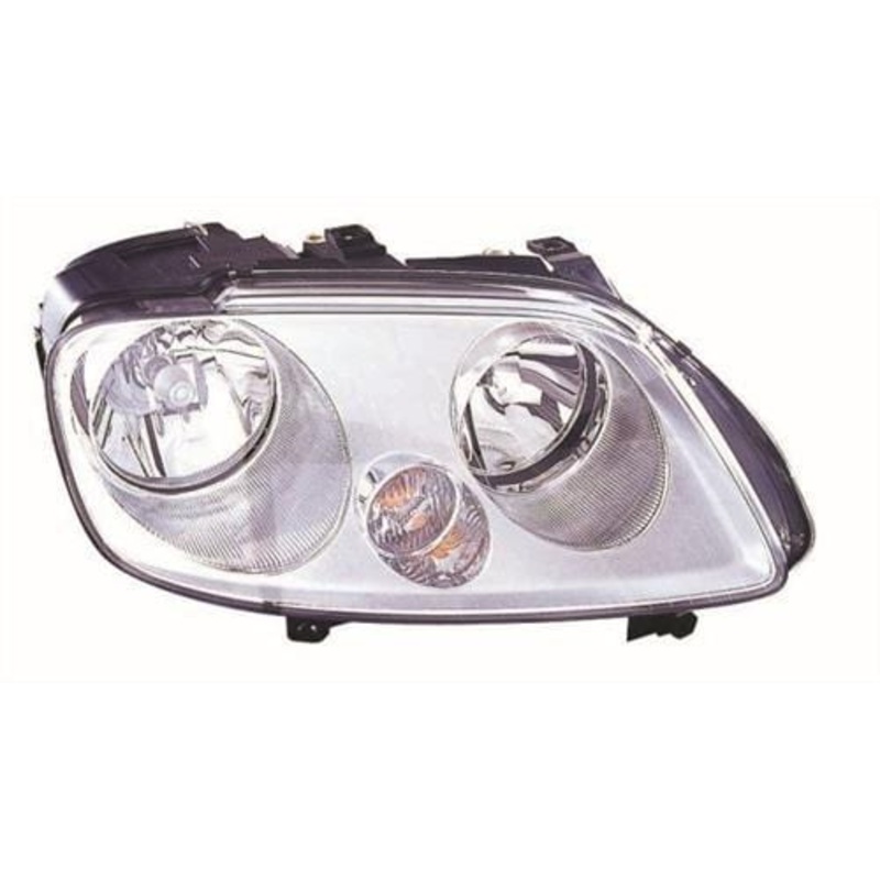 Volkswagen Touran MPV 2003-2006 Headlamp No Fog Lamp Version Driver Side R