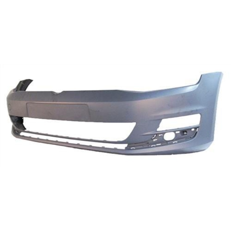 Volkswagen Golf Estate 2013-2017 Front Bumper No Wash Jet Holes – No Sensor Holes – Primed (Standard/Bluemotion Models)