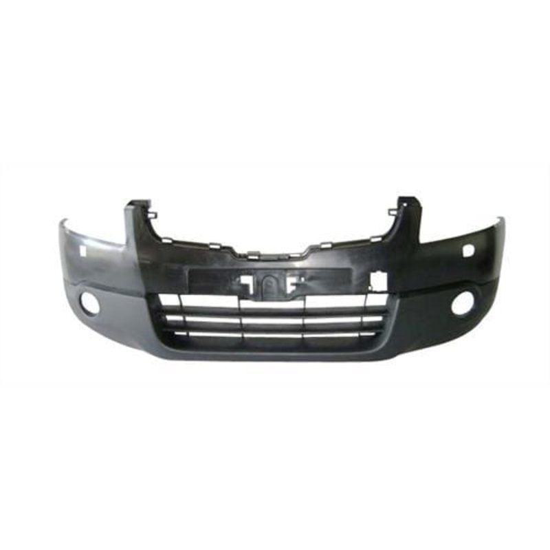 Nissan Qashqai+2 Hatchback 2009-2010 Front Bumper With Wash Jet Holes – Black