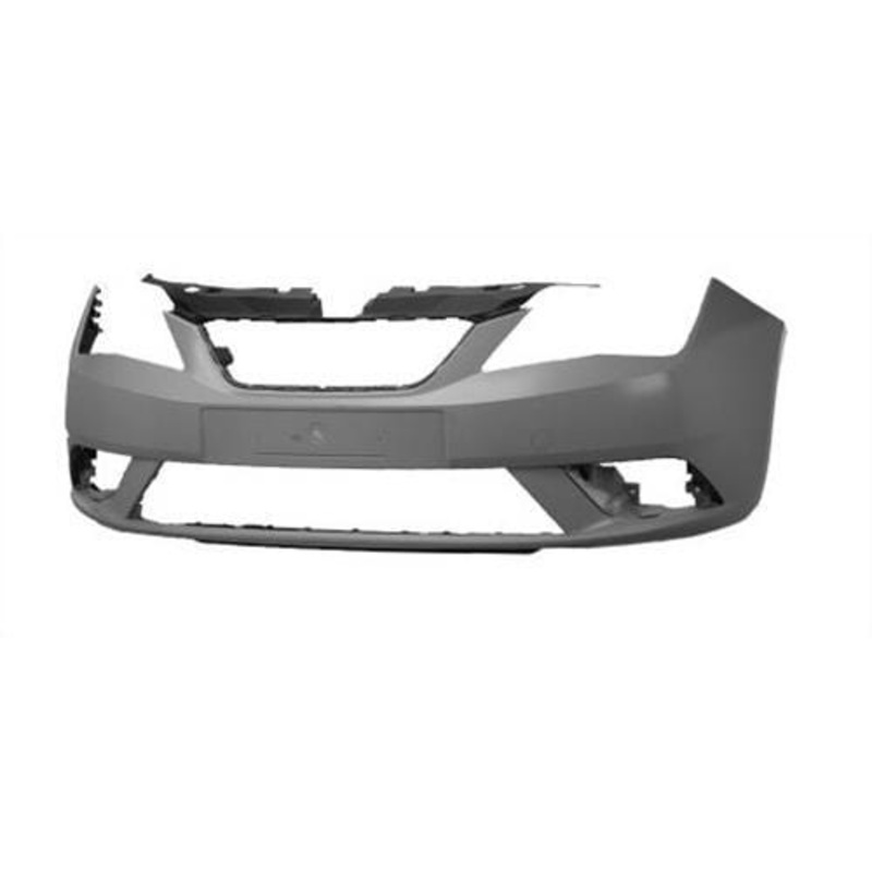 Seat Ibiza 5 Door Hatchback 2012-2015 Front Bumper No Wash Jet or Sensor Holes – Primed (Standard Models)