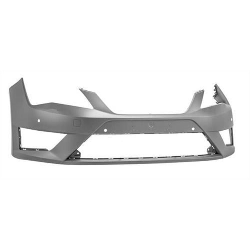 Seat Leon 5 Door Hatchback 2013-2017 Front Bumper No Wash Jet Holes – With Sensor Holes – Primed (FR Models)