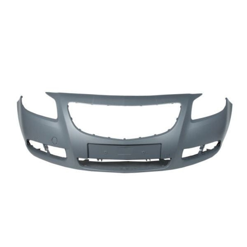 Vauxhall Insignia Saloon 2009-2013 Front Bumper No Wash Jet or Sensor Holes – Primed