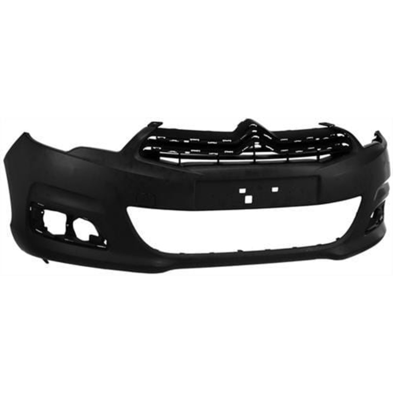Citroen C4 5 Door Hatchback 2011-2018 Front Bumper No Wash Jet or Sensor Holes – Primed