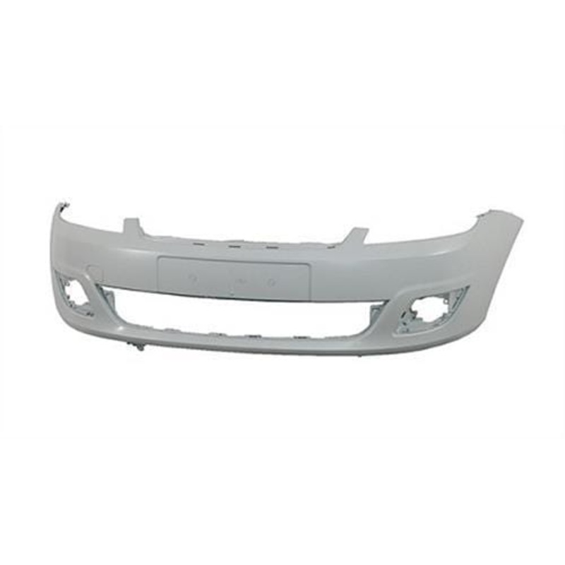 Ford Fiesta 5 Door Hatchback 2005-2008 Front Bumper Single Piece Type – Primed (Standard Models)