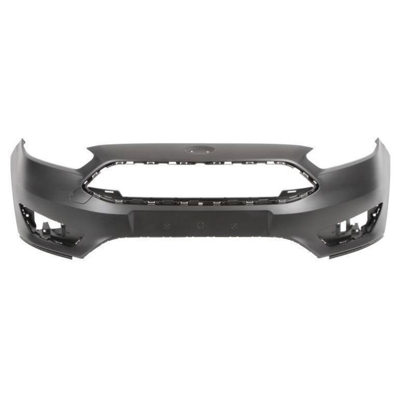 Ford Focus 5 Door Hatchback 2014-2018 Front Bumper No Wash Jet or Sensor Holes (Not ST Models) Primed