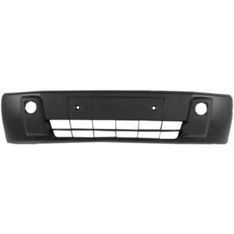 Ford Transit Connect Van 2003-2006 Front Bumper No Lamp Holes – Grey