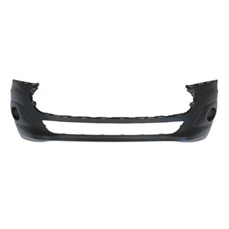 Ford Transit Connect Van 2014-2018 Front Bumper No Lamp Holes – Black