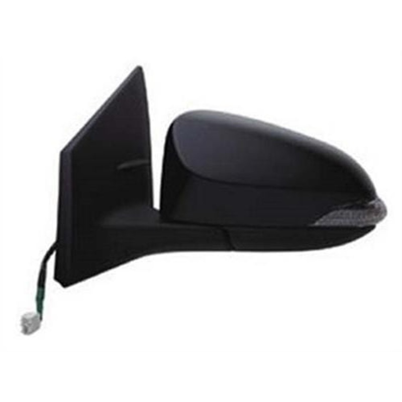 Toyota Auris 5 Door Hatchback 2015-2019 Door Mirror Electric Not Heated Manual Fold Type With Black Cover Passenger Side L