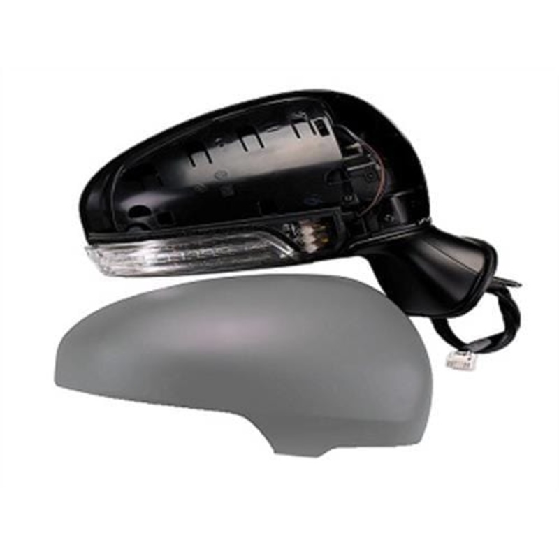 Toyota Avensis (Not Verso) Saloon 2009-2011 Door Mirror Electric Heated Manual Fold Type With Primed Cover Driver Side R