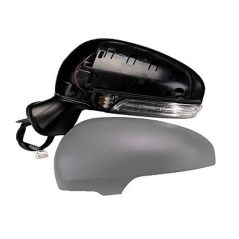 Toyota Avensis (Not Verso) Saloon 2009-2011 Door Mirror Electric Heated Manual Fold Type With Primed Cover Passenger Side L