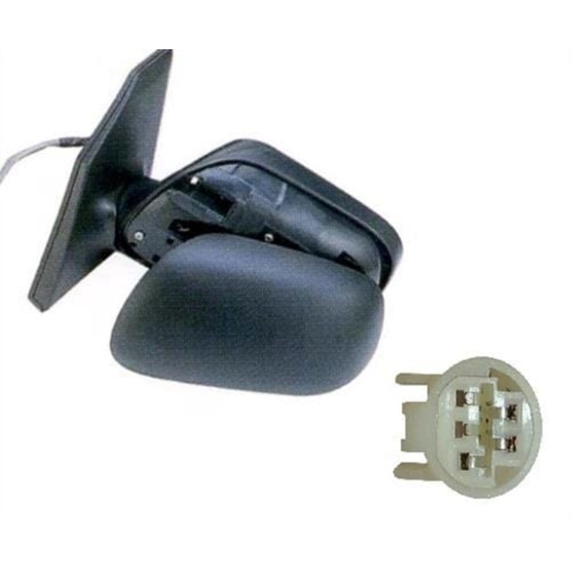 Toyota Corolla 5 Door Hatchback 2002-2004 Door Mirror Electric Type With Black Cover (3 Pin) Passenger Side L