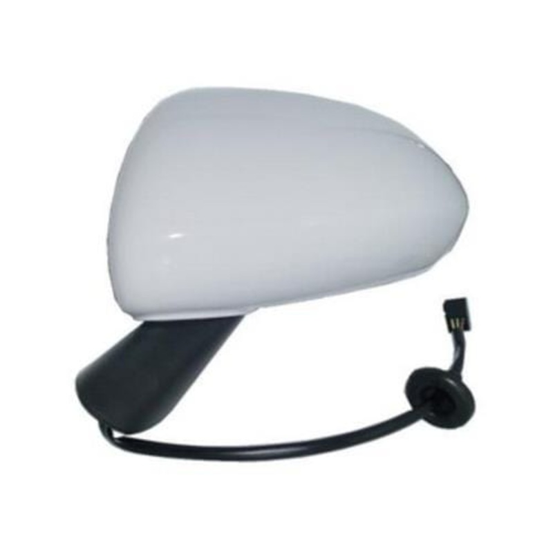 Vauxhall Corsa E 5 Door Hatchback 2015-2020 Door Mirror Electric Heated Type With Primed Cover (Black Arm) Passenger Side L