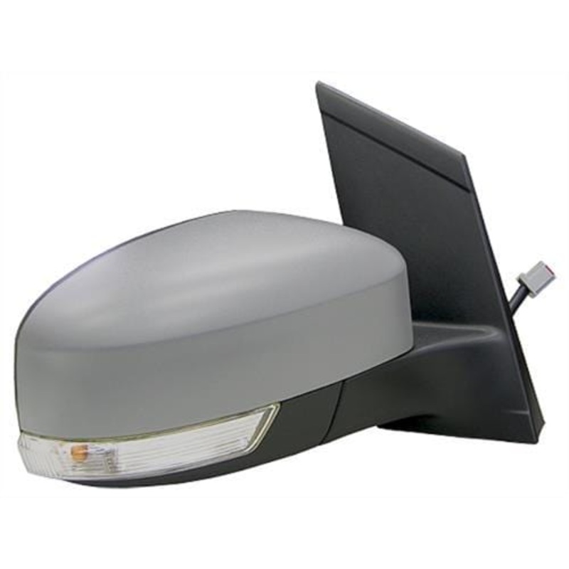 Ford Focus Saloon 2008-2011 Door Mirror Electric Heated Type With Primed Cover (No Kerb Lamp) Driver Side R