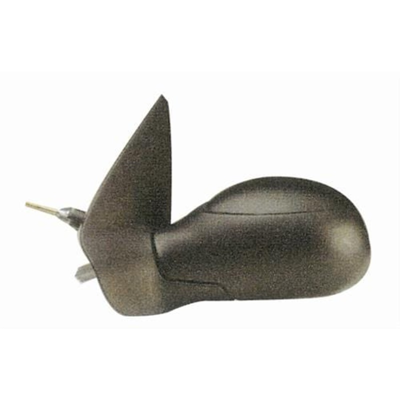 Peugeot 206 3 Door Hatchback 1998-2003 Door Mirror Manual Heated Type With Black Cover Passenger Side L