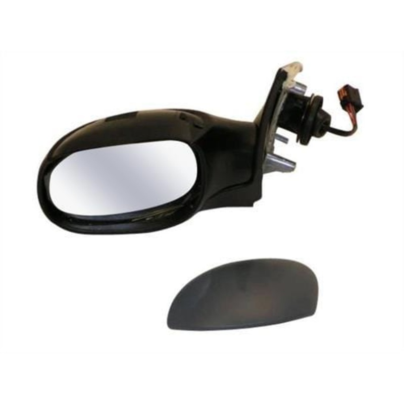 Peugeot 206 3 Door Hatchback 2003-2009 Door Mirror Electric Manual Fold Type With Primed Cover Passenger Side L