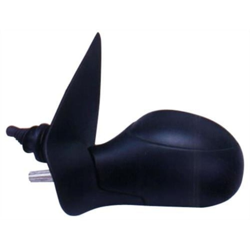 Peugeot 206 5 Door Hatchback 1998-2003 Door Mirror Manual Not Heated Type With Black Cover Passenger Side L