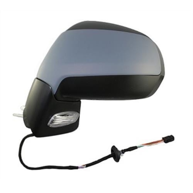 Peugeot 5008 MPV 2014-2017 Door Mirror Electric Heated Manual Fold Type With Primed Cover (No Foot Lamp) Passenger Side L