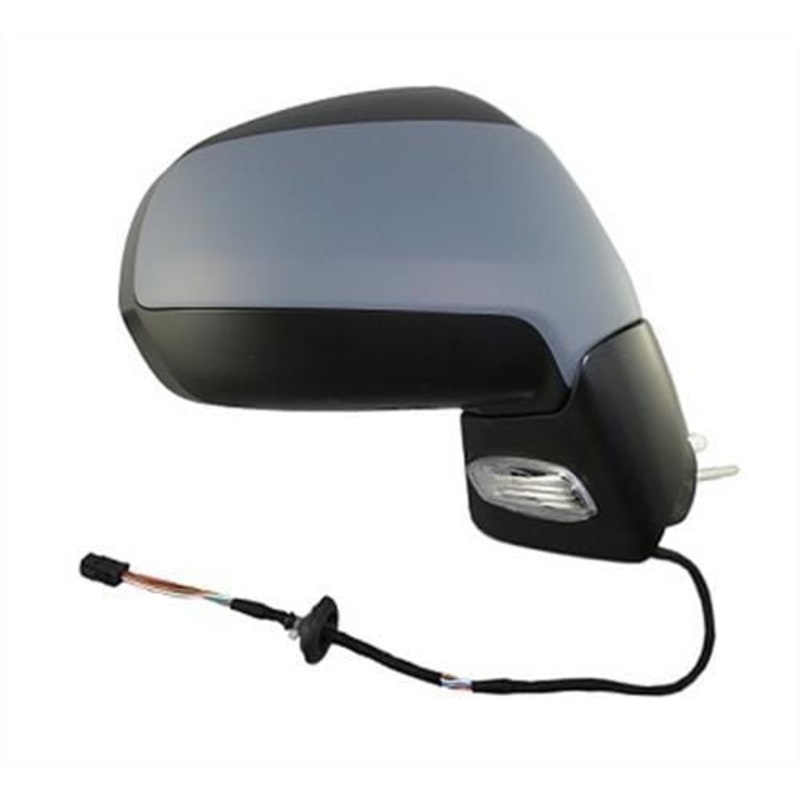 Peugeot 5008 MPV 2014-2017 Door Mirror Electric Heated Power Fold Type With Primed Cover (With Foot Lamp) Driver Side R