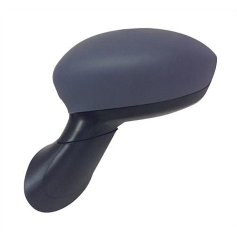 Fiat 500 Cabriolet 2009-2015 Door Mirror Electric Heated Type With Primed Cover Passenger Side L
