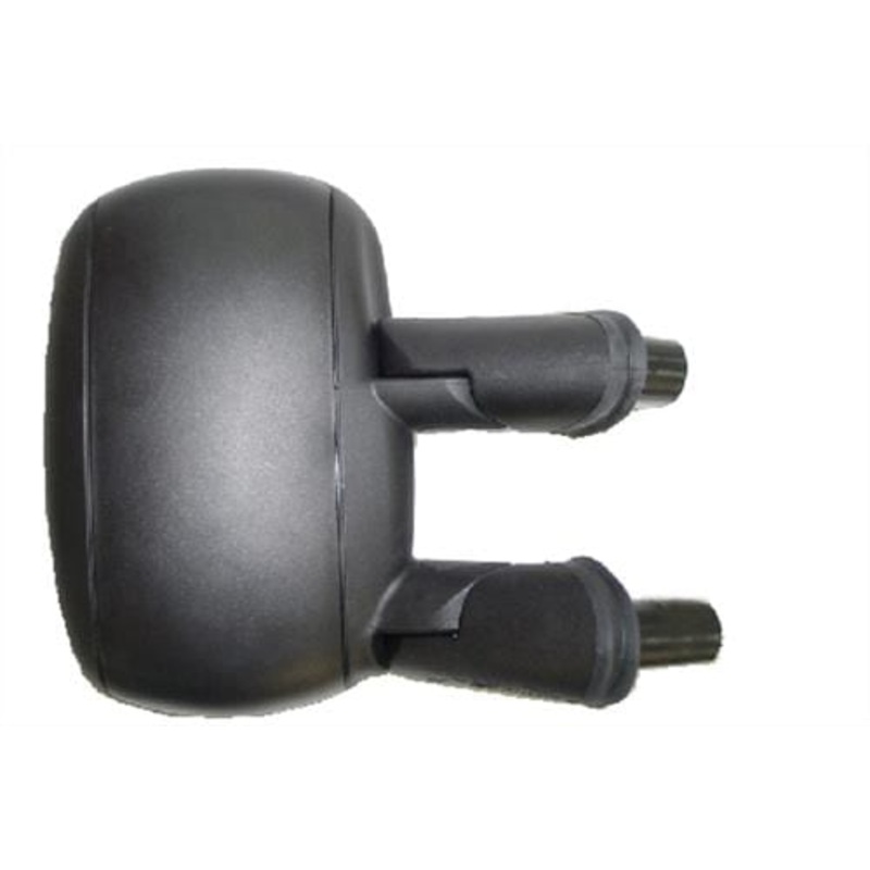 Fiat Doblo Van 2006-2010 Door Mirror Manual Type With Black Cover Driver Side R
