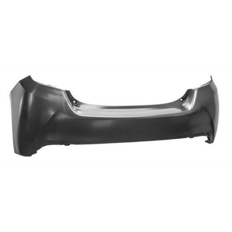 Toyota Yaris 3 Door Hatchback 2014-2017 Rear Bumper No Sensor Holes – Primed
